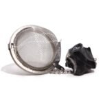 Ancient Wisdom Raw Crystal Gemstone Tea Strainer - Black Obsidian - Image 3