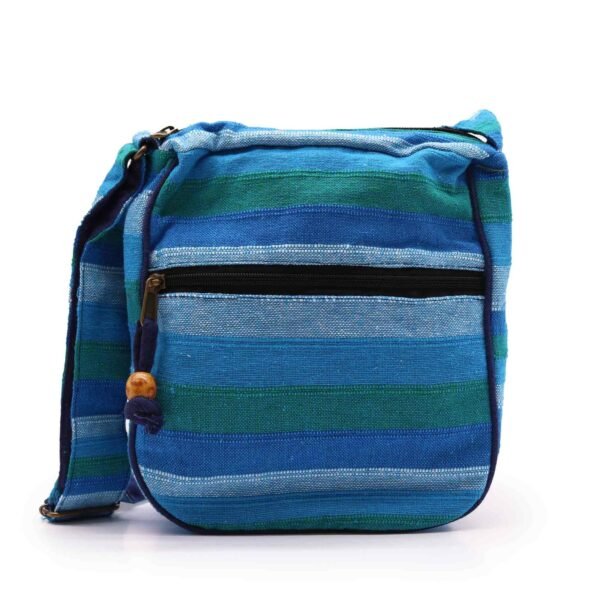 Nomad Sari Large Nepal Sling Bag with Adjustable Strap – Blue Rivers