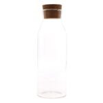Ancient Wisdom Clear 25cm Cottage Cork Glass Jar