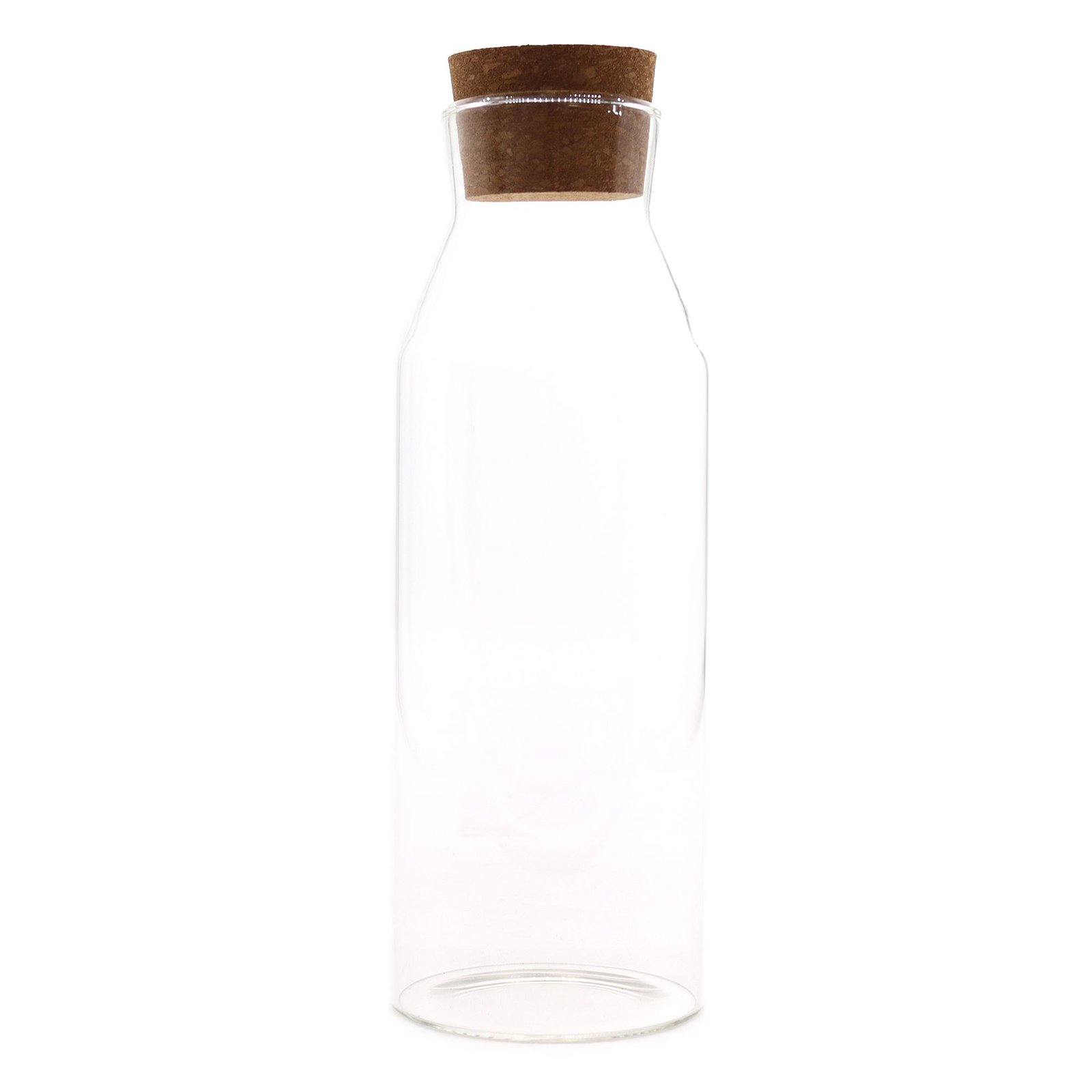 bG9jYWw6Ly9tZWRpYS9ITS82RC82MFIzMEMxSDc0UjM2REhNL2M1MjExMTFkLmpwZWc.jpg Ancient Wisdom Clear 25cm Cottage Cork Glass Jar - Image 1