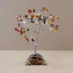 Ancient Wisdom Multi Stones Gemstone Tree (80 Stones) On Orgonite Base - Image 4