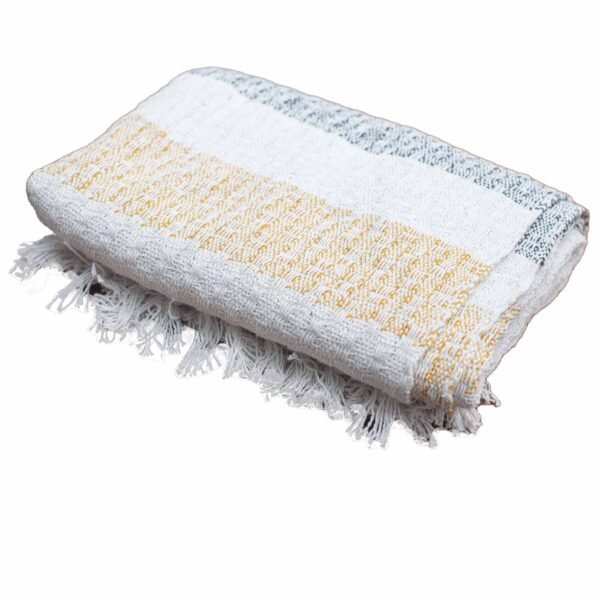 Ancient Wisdom Boho Comfort Cotton Throw (125x150cm) - Mellow Mattala