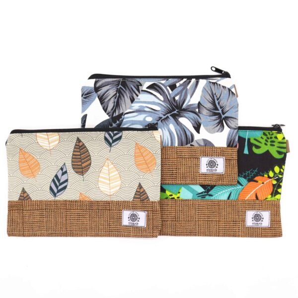 Ancient Wisdom Large Luxury Tropical Pouches (Assorted Designs)