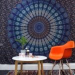 Ancient Wisdom Double Cotton Bedspread + Wall Hanging - Classic Mandala - Image 2