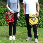 Ancient Wisdom Yellow Kilim Festival Messenger Bag - Image 3