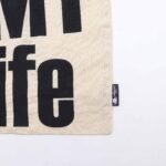 Nomad Sari Natural Iconic Basic Cotton Tote Bag – It’s My Life - Image 2