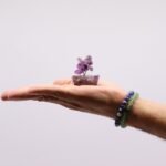 Ancient Wisdom Mini Amethyst Gemstone Tree (15 Stones) On Orgonite Base - Image 2
