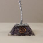 Ancient Wisdom Amethyst Gemstone Tree (80 Stones) On Orgonite Base - Image 3