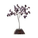 Ancient Wisdom Amethyst Gemstone Tree (80 Stones) On Orgonite Base