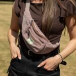 Ancient Wisdom Wine Cotton & Hemp Bum/Fanny Bag - Image 5