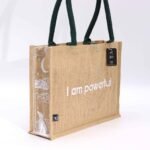 Hop Hare Jute Big Bag - I Am Powerful - Image 8