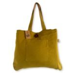 Ancient Wisdom Jute & Cotton Pistachio Reversible Big Bag