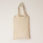 Ancient Wisdom Pack of 5 Iconic Natural Cotton Mini Nomad Sari Tote Bag – Unprinted