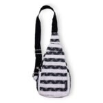 Ancient Wisdom Nomad Sari Jacquard Natural Cross Bag - Atlas Nomad