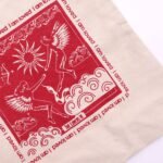 Hop Hare Cotton Canvas Tote Bag – I Am Loved - Image 2