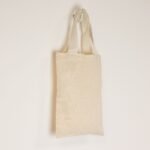 Ancient Wisdom Pack of 5 Iconic Natural Cotton Mini Nomad Sari Tote Bag – Unprinted - Image 2