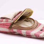 Ancient Wisdom Natural Cotton Body Cross Bag – Tan & Pink - Image 3