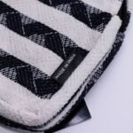 Ancient Wisdom Nomad Sari Jacquard Natural Cross Bag - Atlas Nomad - Image 4