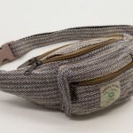 Ancient Wisdom Blue Cotton & Hemp Bum/Fanny Bag - Image 3