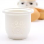 Ancient Wisdom Ceramic Panda Teapot & Three Cups Set - Orange - Image 4