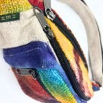 Ancient Wisdom Tie-Dye Hemp Bum Bag - Image 4