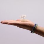 Ancient Wisdom Mini Rock Quartz Gemstone Tree (15 Stones) On Orgonite Base - Image 2