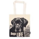 Nomad Sari Natural Iconic Basic Cotton Tote Bag – It's a Dog's Life