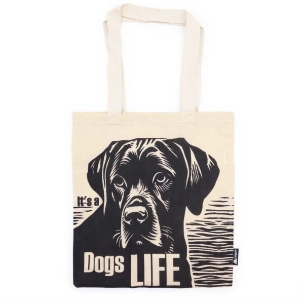 Nomad Sari Natural Iconic Basic Cotton Tote Bag – It's a Dog's Life