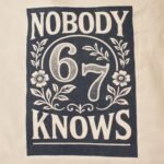 Ancient Wisdom Iconic Toni Natural Cotton Nomad Sari Tote Bag – Nobody Knows - Image 5