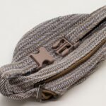 Ancient Wisdom Blue Cotton & Hemp Bum/Fanny Bag - Image 2