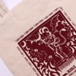 Hop Hare Cotton Canvas Tote Bag - I Am Rare - Image 2