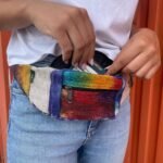 Ancient Wisdom Tie-Dye Hemp Bum Bag - Image 3