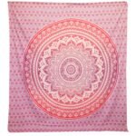 Ancient Wisdom Umrao Mandala Wall Hanging & Beach Spread – Purple