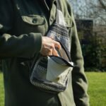 Ancient Wisdom Nomad Sari Jacquard Natural Cross Bag - Urban Caravan - Image 3