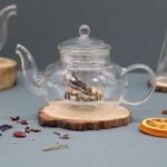 Ancient Wisdom 400ml Glass Round Pearl Infuser Teapot - Image 6