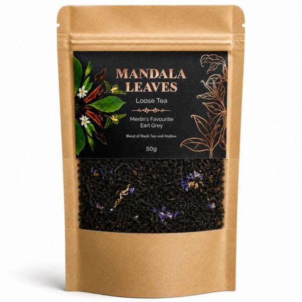 Ancient Wisdom 50g Merlin's Favourite Earl Grey Black Tea & Mallow
