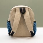 Ancient Wisdom Standard Handmade Kathmandu Backpack – Dhaka Design (34x27x10cm) - Image 10