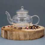 Ancient Wisdom 400ml Glass Round Pearl Infuser Teapot - Image 4