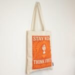 Ancient Wisdom Iconic Toni Natural Cotton Nomad Sari Tote Bag – Stay Wild - Image 2