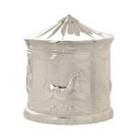 Bambino by Juliana Silver Plated Carousel Money Box - Image 2