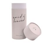 Amore By Juliana Black Text 'Maid of Honour' Wine Glass - Image 5