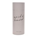 Amore By Juliana Black Text 'Maid of Honour' Wine Glass - Image 7