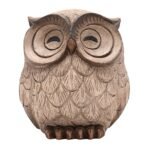 Country Living Resin Wood Effect Sleeping Owl Figurine - Image 2
