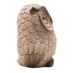 Country Living Resin Wood Effect Sleeping Owl Figurine - Image 4