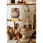 Country Living Resin Wood Effect Sleeping Owl Figurine - Image 6