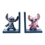 Disney: Icon Stitch & Angel Blue Resin Bookends - Image 2