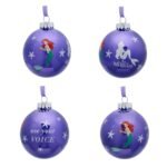 Disney: The Little Mermaid Set of 7 Plastic Christmas Baubles - Image 3