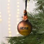 Disney: Scar (The Lion King) On A Glass Christmas Bauble - Image 2