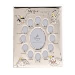 Disney: Dumbo 'My First Year' Multi Aperture Silver Metal Photo Frame - Image 3