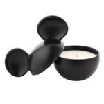 Disney: Mickey Mouse Shaped Ceramic Vessel Fragranced Candle – Black - Image 3